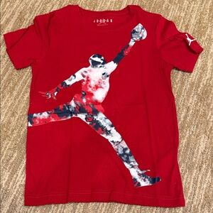 Jordan Kids Red and Blue Jumpman T-Shirt